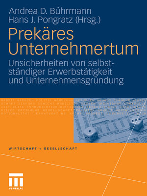 cover image of Prekäres Unternehmertum